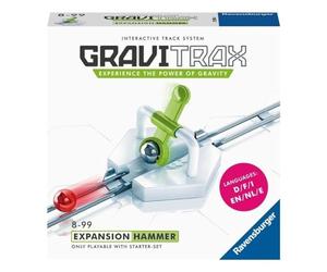 Ravensburger 27598 - GraviTrax - Bloc d'action Hammer/Marteau - Jeu de Construction STEM - Extension pour Circuits de Billes créatifs - Enfants de 8 Ans et Plus - Néant