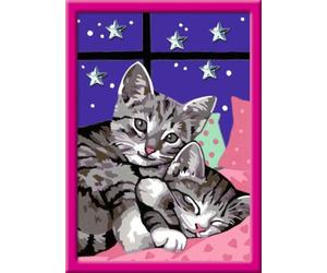 Ravensburger - 279951 - Numéro D'art Set "Chats Endormis « version allemande »