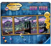 Ravensburger - 28951 - Peinture par Numéro - Skyline de New York - 100 x 40 cm