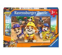 Ravensburger 2x12 Teile - Paw Patrol - Bulldoge Rubble und sein Team