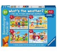 Ravensburger 3057 Puzzle Weather My First pour Enfants de 2 Ans et Plus (2, 3, 4 et 5 pièces)