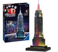 RAVENSBURGER 3D Puzzle Empire State Building Night Édition Avec Lumière 216,