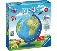 Ravensburger 3D Puzzle Globe terrestre en anglais Le monde Puzzle-ball 180 pièces