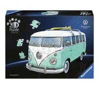 Ravensburger 3D Puzzle Iconics : Volkswagen T1 - Édition Chrome