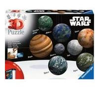 Ravensburger 3D Puzzleball Assortiment : Corps célestes de la galaxie Star Wars