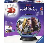 Ravensburger 3D Puzzle-Ball K-Pop Demon Hunters: Erlebe Puzzeln in der 3. Dimens