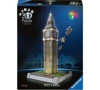 Ravensburger 3D Pz Iconics Big Ben avec lumière