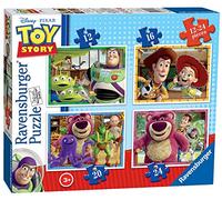Ravensburger - 4 puzzles Toy Story3 dans une boîte