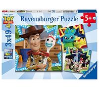 Ravensburger 4005556080670 3 Puzzles de 49 Pièces Toy Story 4 - Puzzle Enfant
