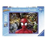 Ravensburger - Puzzle Enfant - 100 pièces XXL - Courageux Spider-Man - Fille ou garçon dès 6 Ans - Puzzle de qualité supérieure - 10728