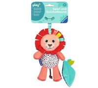 Ravensburger 4850 Play+ Hochet Lion en Peluche avec hochet, Clip de Fixation, Aide Dentaire, Jouet pour bébé à partir de 0 Mois