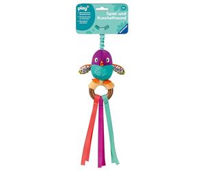Ravensburger 4853 Play+, Pince en Bois, Peluche avec Ventre Qui gazouille, Aide à la Dentition, Jouet pour bébé à partir de 0 Mois