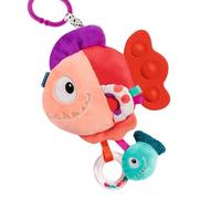 Ravensburger 4871 Play+ Pop-it Piranha (Rouge), Doudou avec de Nombreux Effets de Jeu, Jouet pour bébé à partir de 0 Mois
