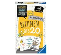 Ravensburger 80349 - Apprenez à Rire Vous-même : calculez jusqu'à 20, Jeu pour Enfants à partir de 6 Ans, Jeu éducatif pour 1 à 5 Joueurs, Jeu de Cartes, mathématiques