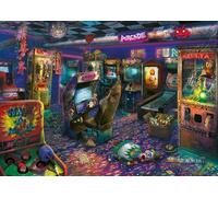 Ravensburger Abandoned Series : Forgotten Arcade Puzzle de 1000 pièces pour Adultes - 12000417 - Outil fabriqué à la Main, fabriqué en Allemagne, Chaque pièce s'assemble Parfaitement