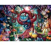 Ravensburger - Almost Everyone is Mad (Alice au Pays des Merveilles) Puzzle de 1000 pièces pour Adultes et Enfants à partir de 12 Ans