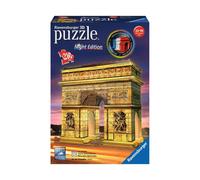 Ravensburger Arc De Triomphe Night Edition 3D Puzzle 216 pièce(s) Bâtiments