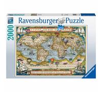 Ravensburger Autour du monde puzzle 2000 pièces 98x75cm Monde entier à partir de 12 ans
