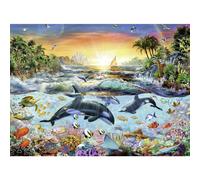 RAVENSBURGER Baie des baleines Puzzle XXL 200 pièces