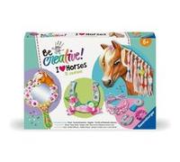 Ravensburger - Kit multi-activités Be Creative Cheval - 10 créations - Activité détente et créative - Dès 7 ans