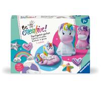 Be Creative Figurines Licornes, 10 objets à réaliser en plâtre, Décoration, Loisir créatif, Dès 7 ans, Ravensburger