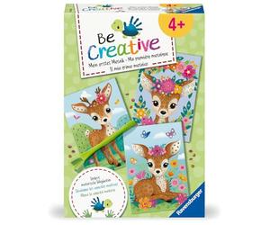Ravensburger - Be Creative - Mosaïque Junior - Bambi - Création de Tableaux - Loisir créatif - Dès 4 Ans - 25534