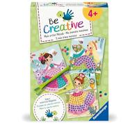 Ravensburger - Be Creative - Mosaïque Junior - Princesses - Création de Tableaux - Loisir créatif - Dès 4 Ans - 25533