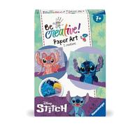 Ravensburger - Be Creative - Quilling - Stitch - 2 réalisations - Tableaux - Papier coloré - Création Objets - Loisir créatif - Activité détente et créative - Dès 7 Ans - 23750