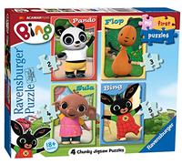 Ravensburger Bing Bunny - Mon Premier Puzzle (2, 3, 4 et 5 pièces) - Jouet pour Tout-Petits de 18 Mois et Plus