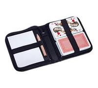 Ravensburger - 27073 - Jeu de cartes Rami, Canasta, Bridge avec stylo et carnet