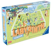 Ravensburger Bluey Toys and Gifts - Junior Labyrinth The Moving Maze Board Game