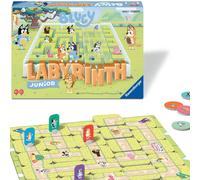 Ravensburger - Labyrinthe Junior Bluey, Jeu de Table pour Toute la Famille, 2 à 4 Joueurs, idée Cadeau pour Enfants 4 Ans et édition en Italien