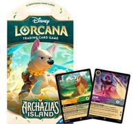RAVENSBURGER | Booster Pack Disney Lorcana - 12 cartes à collectionner - Archazia's Island - Aventures passionnantes