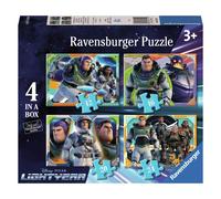 Ravensburger- Buzz Lightyear Puzzle Disney Pixar L Éclair Pour Enfants Partir De 3 Ans To Infinity And Beyond 4 Dans Une Boîte 12 16 20 24 Pi Ces 3142