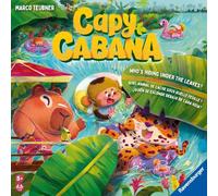 Ravensburger - Capy Cabana - Jeu de mémoire dès 5 Ans - De 1 à 5 Joueurs - Mixte - 25159 - Version Internationale