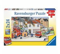 Ravensburger Casse-tête Bei Der Feuerwehr Casse-tête pour enfants 2 x 24 pièces