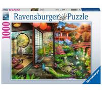 Ravensburger - Casse-tête maison de thé jardin japonais 1000pcs