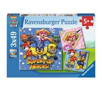 RAVENSBURGER Casse-tête Paw Patrol 3x49 pièces