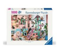 Ravensburger Cat Tree Heaven Puzzle de 1000 pièces pour Adultes - 12000875 - Outil fabriqué à la Main, fabriqué en Allemagne, Chaque pièce s'assemble Parfaitement