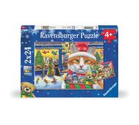 Ravensburger Chatons De Noël 2x24p (12004059) Puzzle