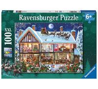 Ravensburger Puzzle Noël à la maison G – 100 pièces XXL