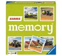 Ravensburger CLAAS Memory® 20882 Jeu Classique pour Tous Les Fans de Machines agricoles, Jeu de mémoire pour 2 à 8 Joueurs à partir de 6 Ans