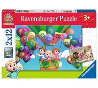 Ravensburger Cocomelon Toys - Puzzles pour Enfants à partir de 3 Ans - Jouets pour Tout-Petits - 2 x 12 pièces