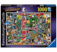 Ravensburger Colin Thompson Superbe Puzzle Alphabet « E » de 1000 pièces pour Adultes et Enfants à partir de 14 Ans