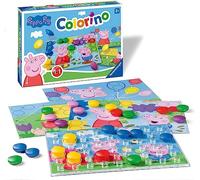 Ravensburger - Colorino - Peppa Pig - Jeu Éducatif - Jeu d'apprentissage des Couleurs et Manipulation - Motricité et créativité - À partir de 2 Ans - 20892