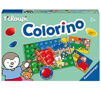 Ravensburger - Colorino T'Choupi - Jeu Éducatif 2 Ans et Plus - Apprendre Les Couleurs - Développe la Motricité et la Créativité - 24553 - Version Française