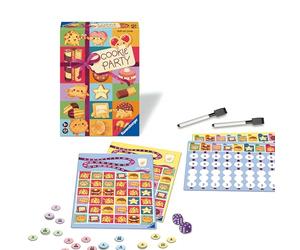 Ravensburger - Cookie Party - Jeu de Plateau et Rool and Write - Familial - De 2 à 5 Joueurs dès 8 Ans - Mixte - 24583 - Français