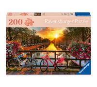 Ravensburger – Puzzle – Feel Well & Puzzle – 200 pièces – Vélos à Amsterdam
