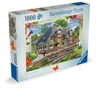 Ravensburger Country Cottage Collection No.13 Railway Cottage Puzzle de 1000 pièces pour adultes et enfants à partir de 12 ans