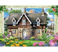 Ravensburger Country Collection No.15 Hillside Cottage Puzzle de 1000 pièces pour Adultes et Enfants à partir de 12 Ans, 17489, Multicolore